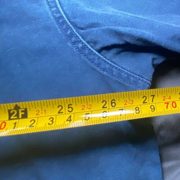 Clear Water Outfitters Mens Blue Button-Up Long Sleeve Shirt Size XXL Cotton - Picture 7 of 8